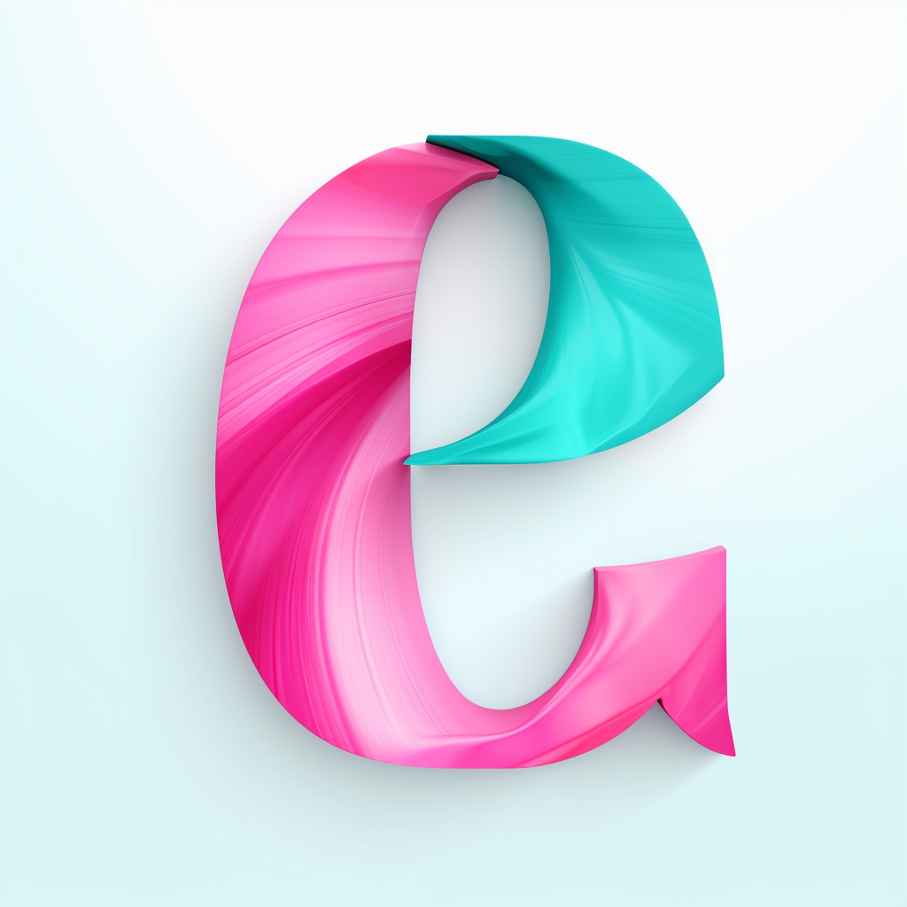 Bright turquoise and pink employee greeting template