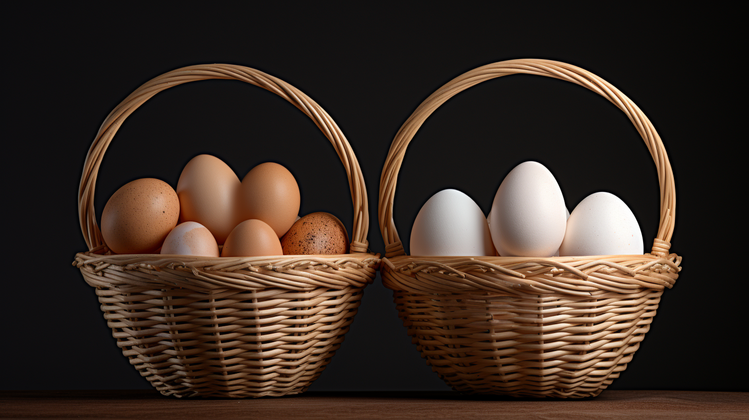 Basket with Eggs: Symbolizing Abundance and Celebration