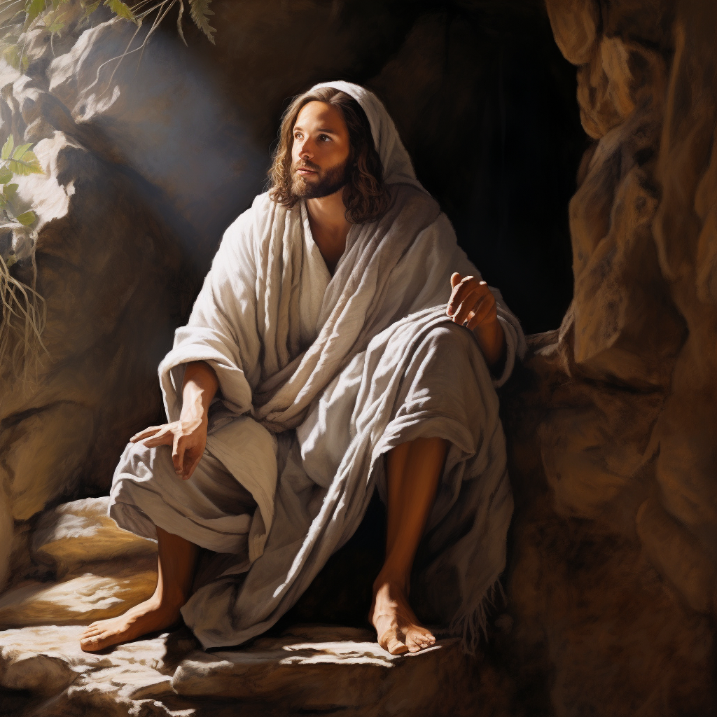 Realistic depiction of Jesus' Empty Tomb