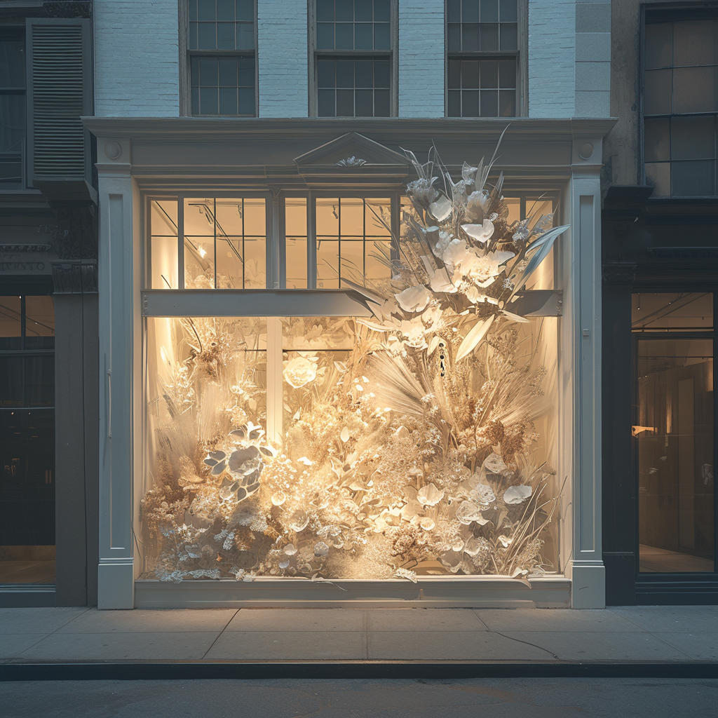 Empty Vitrine Store in Soho