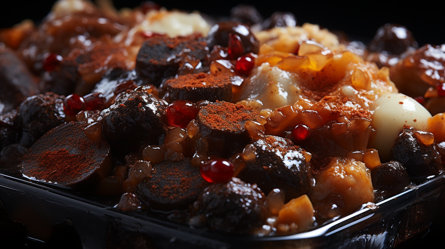 Close-up of Tasty Casserole Texture