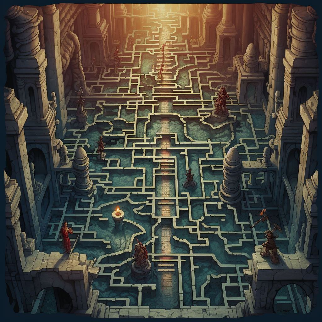 Amazing Endless Maze DnD Style Adventure