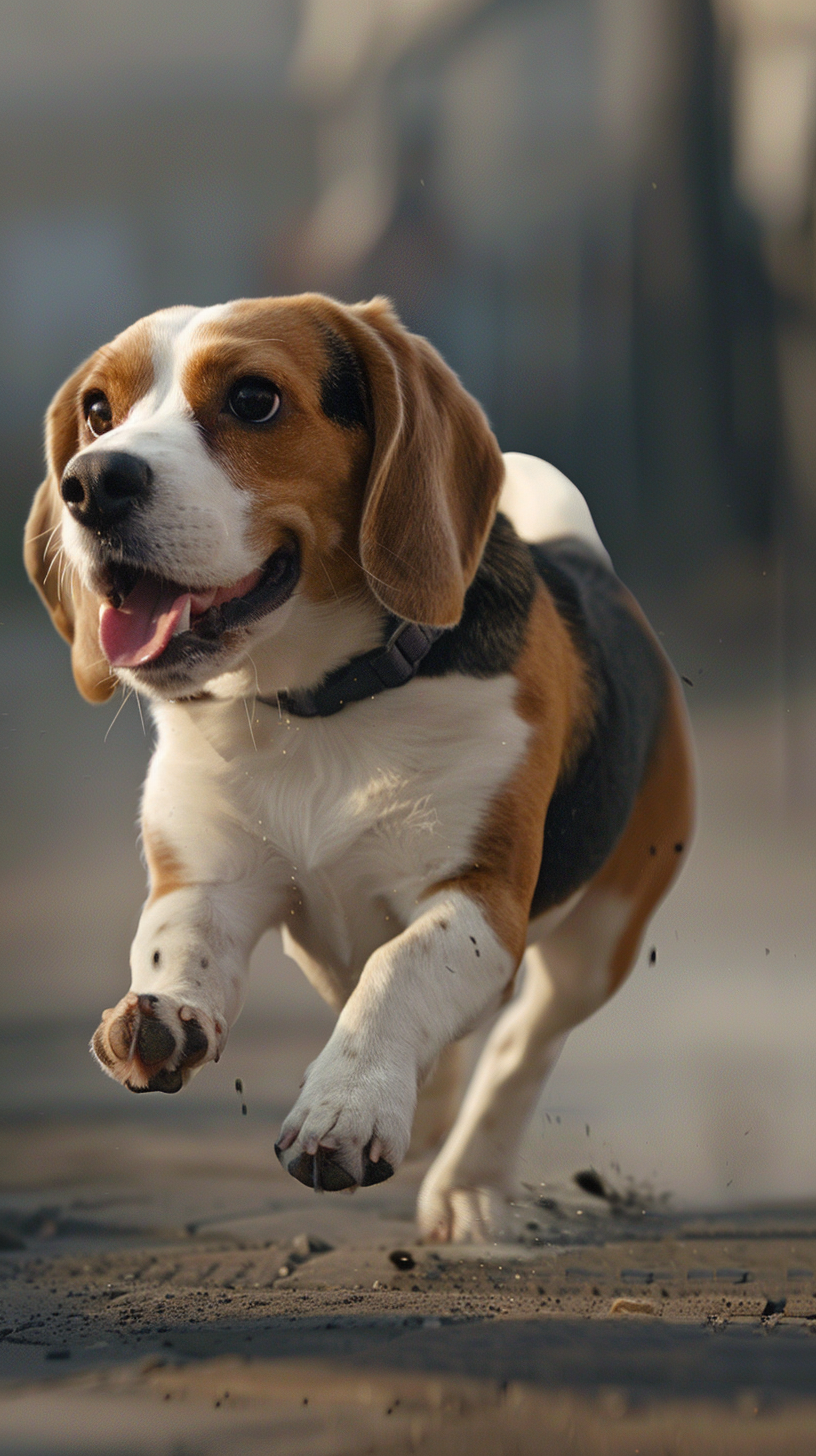 Energetic Beagle Exercise Importance