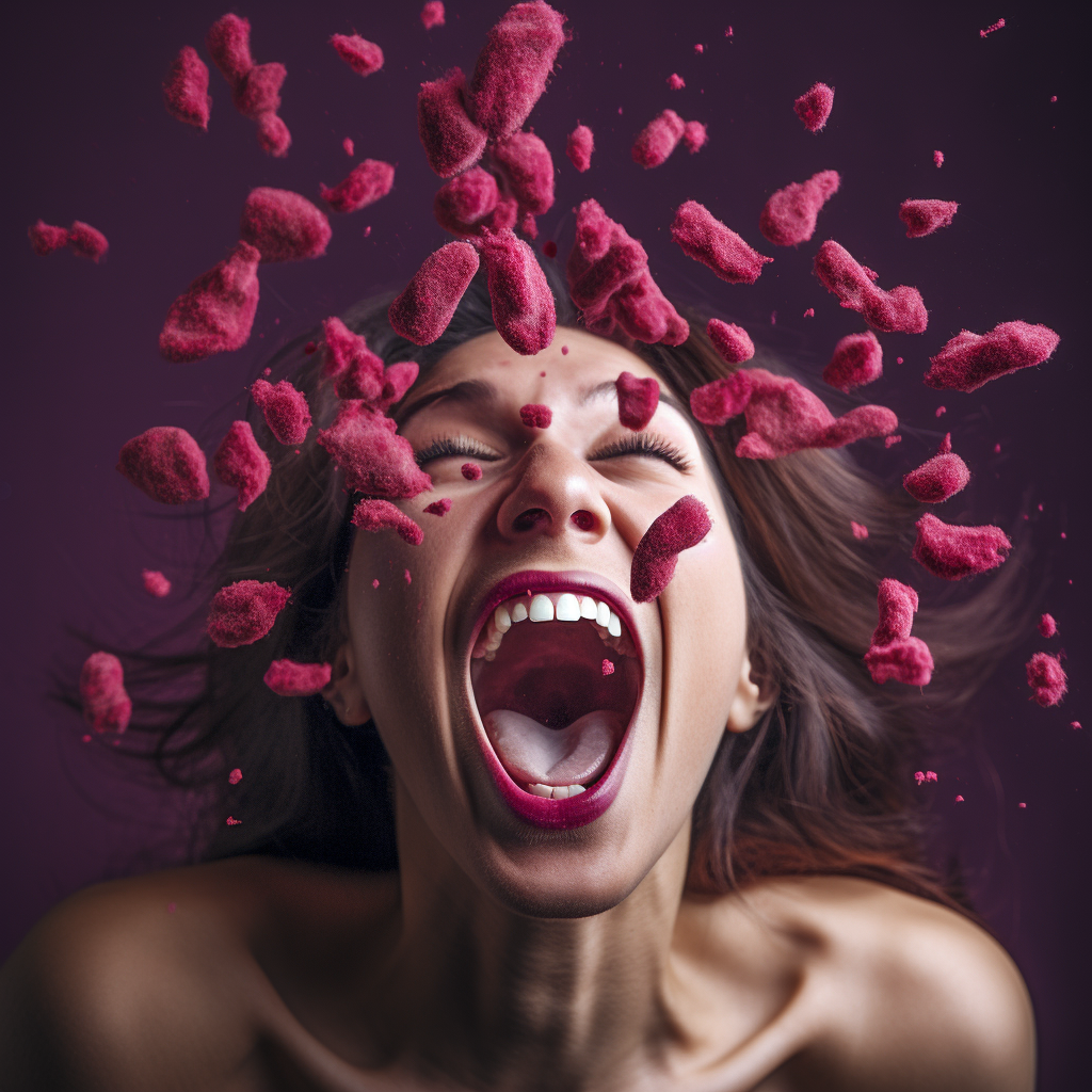 Person feeling energetic after consuming beetroot powder pills