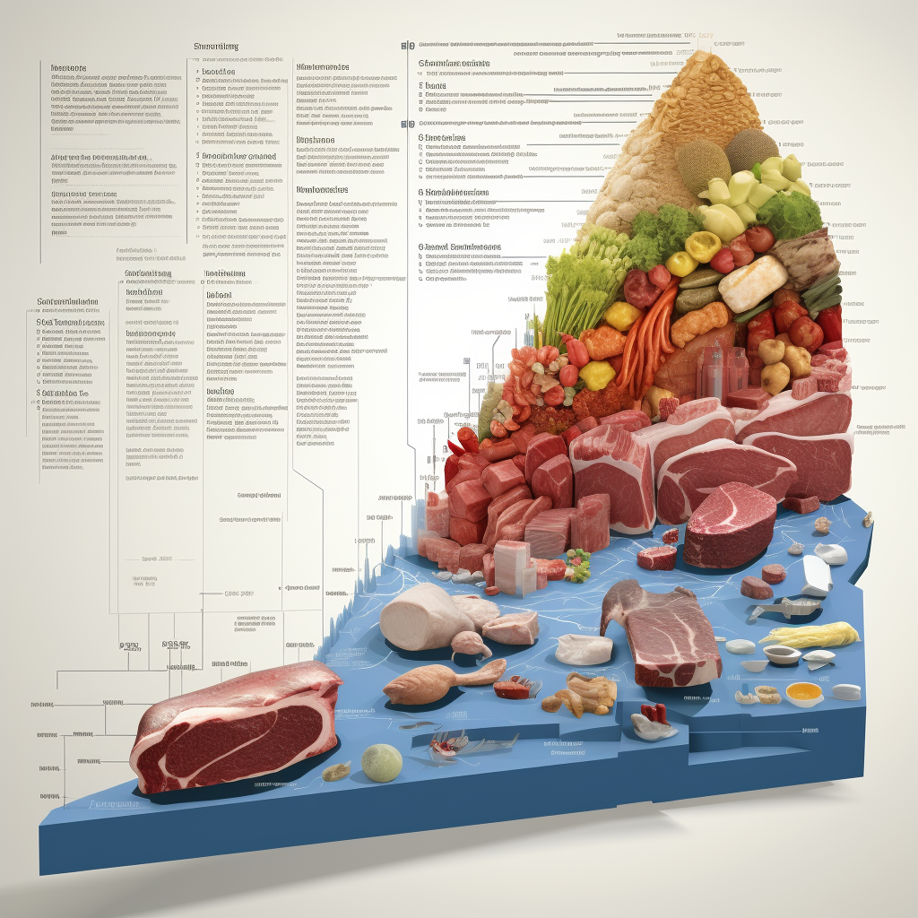 Infographic on Energy Demand and Balanced Diet