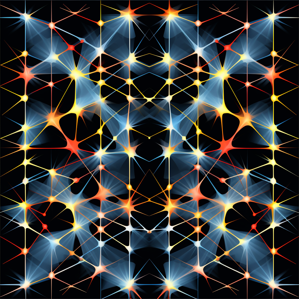 Energy pattern design graphic