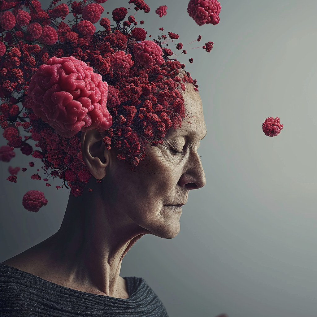 Engaging Head and Neck Cancer Advertising Image