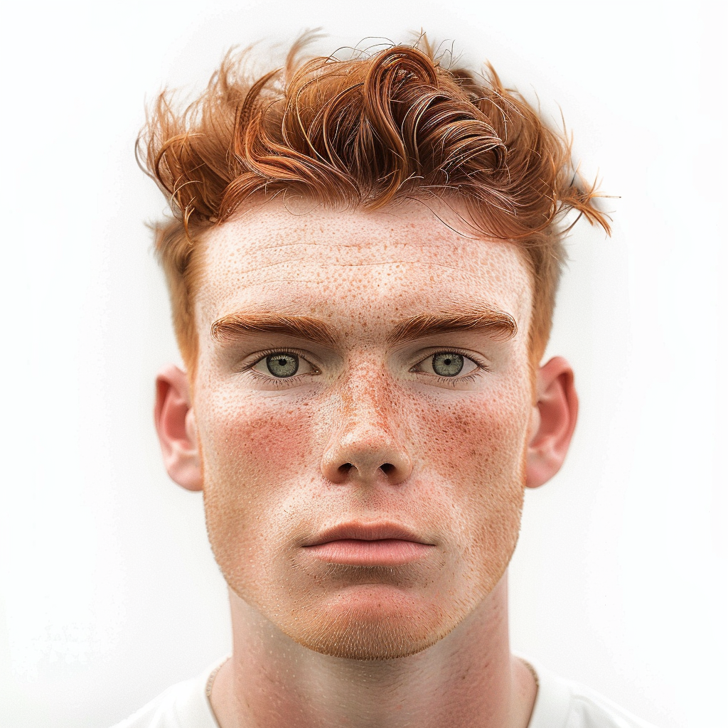 Young English Football Manager Portrait