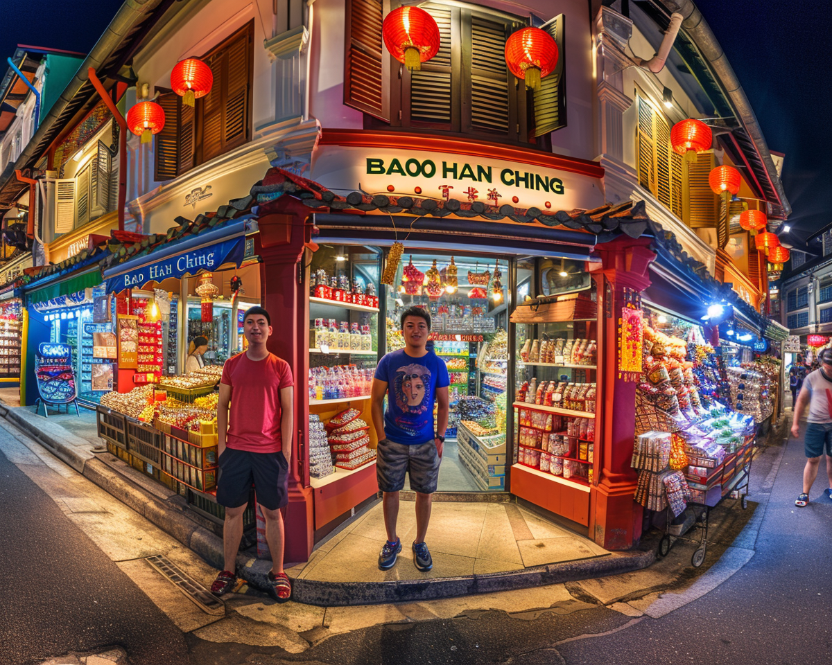 Chinatown Shop Bao Han Ching Welfie