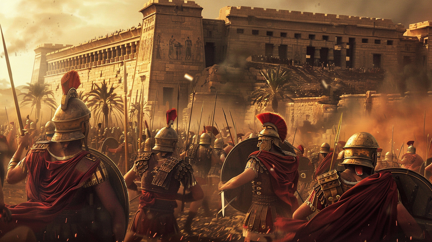 Epic Battle War in Egypt