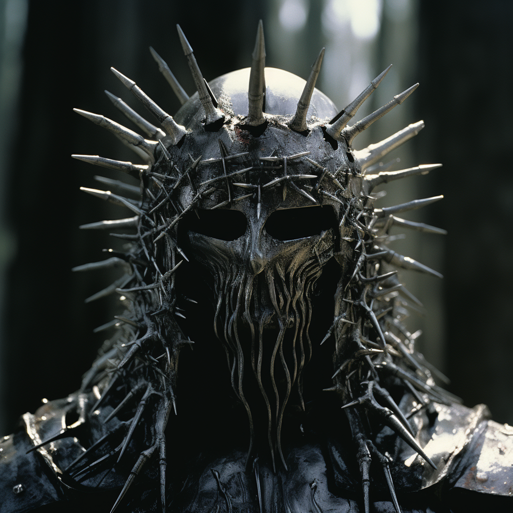 Mouth character with spiked crown at Black Gate