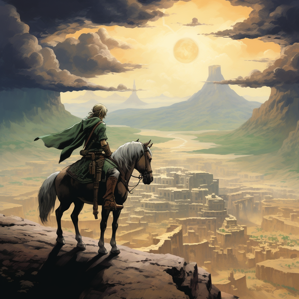 Epona from Twilight Princess illustration