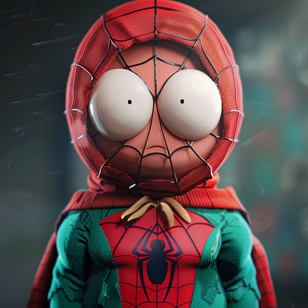 Eric Cartman Spider-Man fanart character