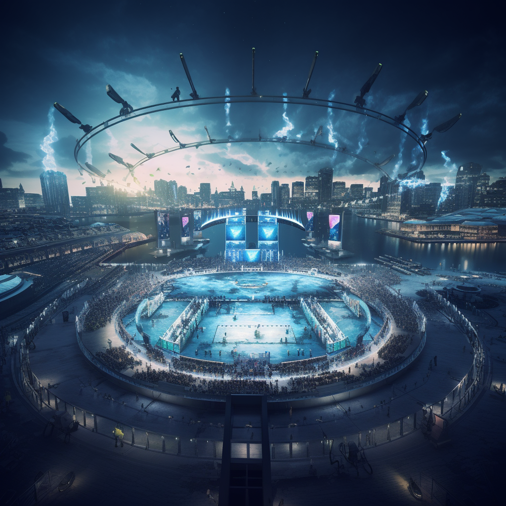 3D render of Esports World Cup