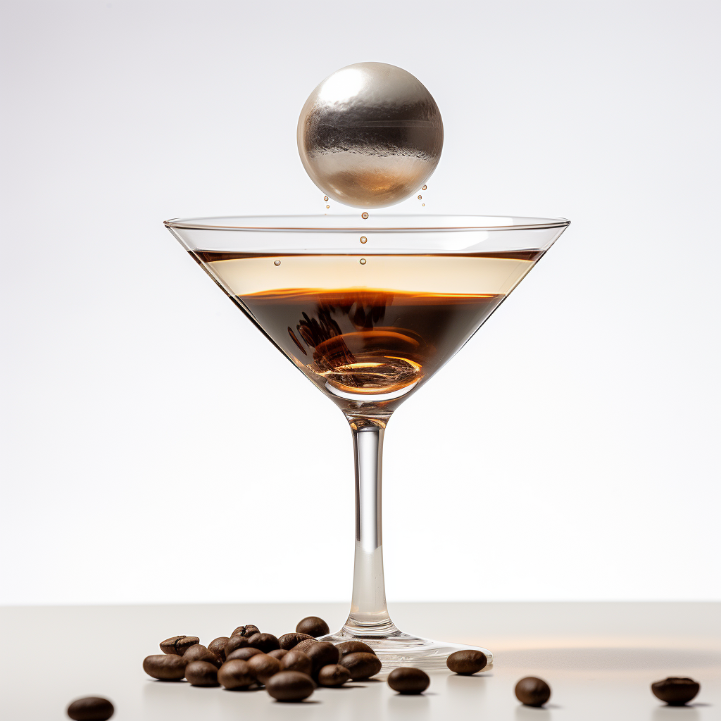 Espresso Martini with Ice Ball