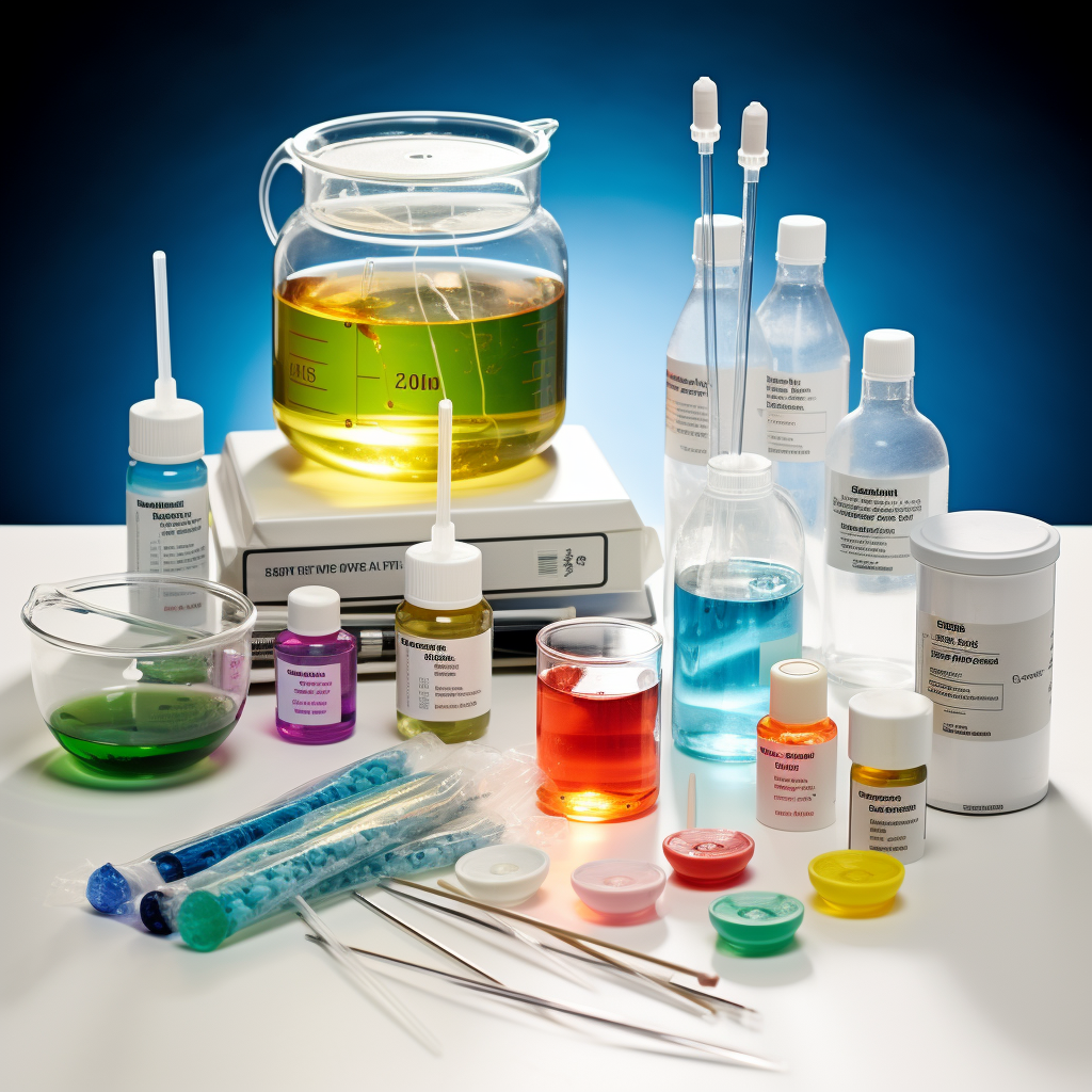 Esterification Reaction Kit with Various Chemicals