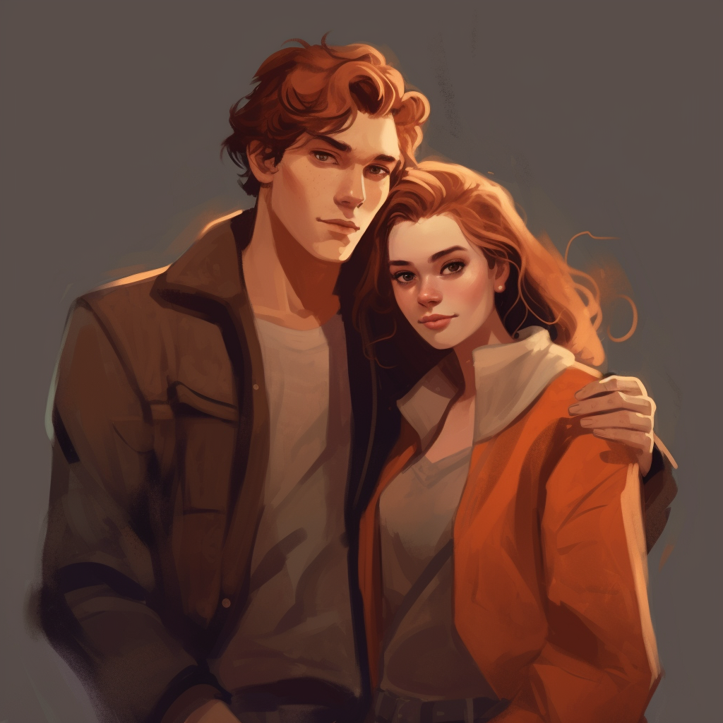 ESTP INFP couple fanart