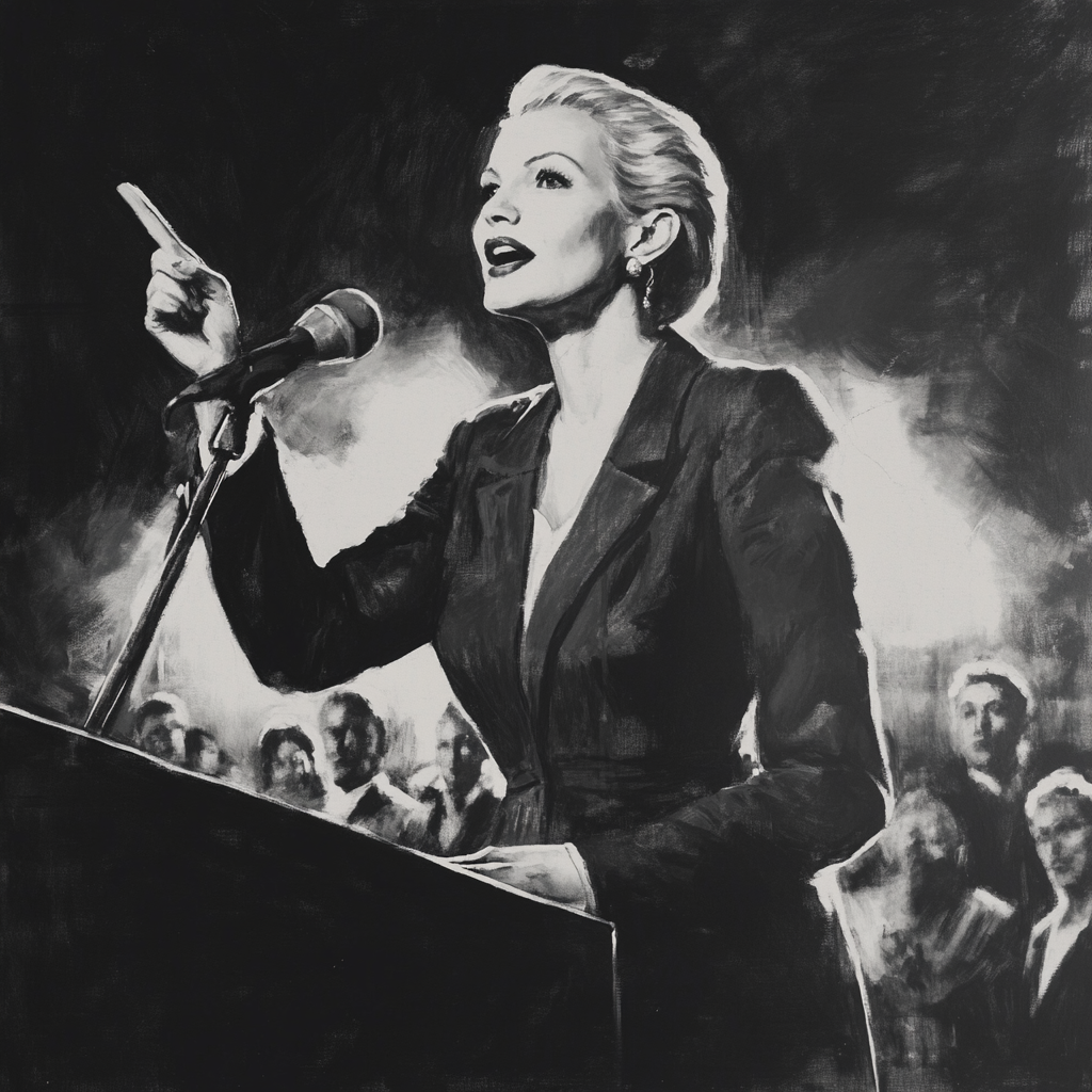 Eva Peron Renaissance Painting