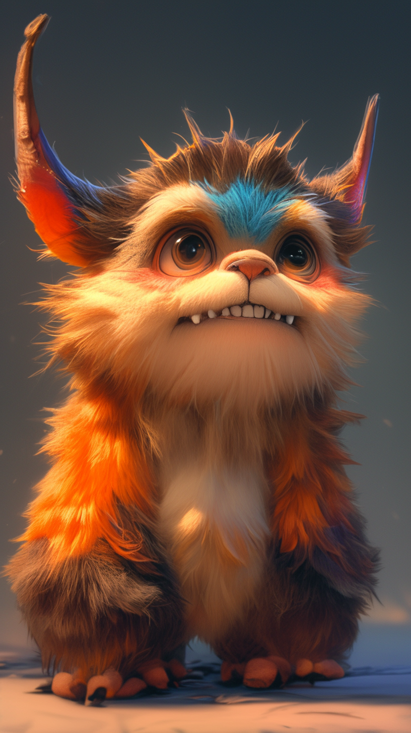 Cute Ewok Animation Anthropomorphic Alien