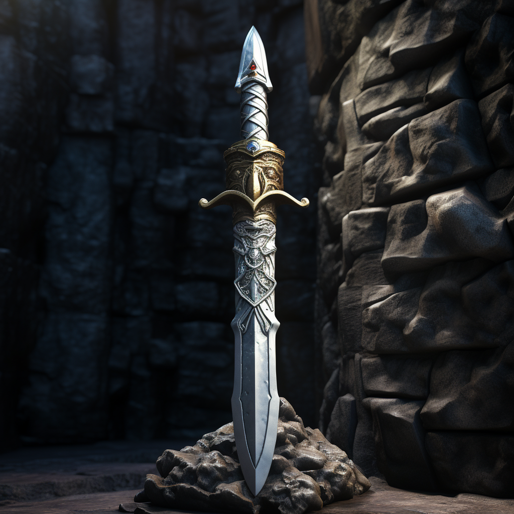 Excalibur Sword with Dynamic Lighting