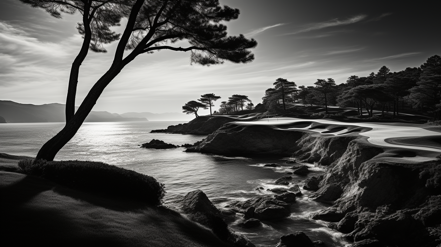 Stunning Golf Course with Pentax Shot