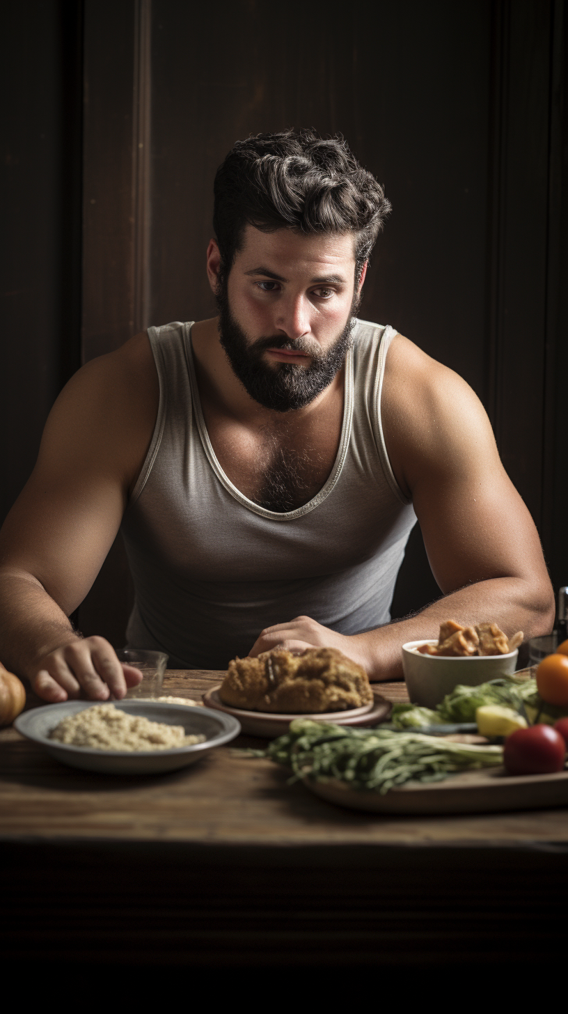 Recovering from exercise with healthy meal