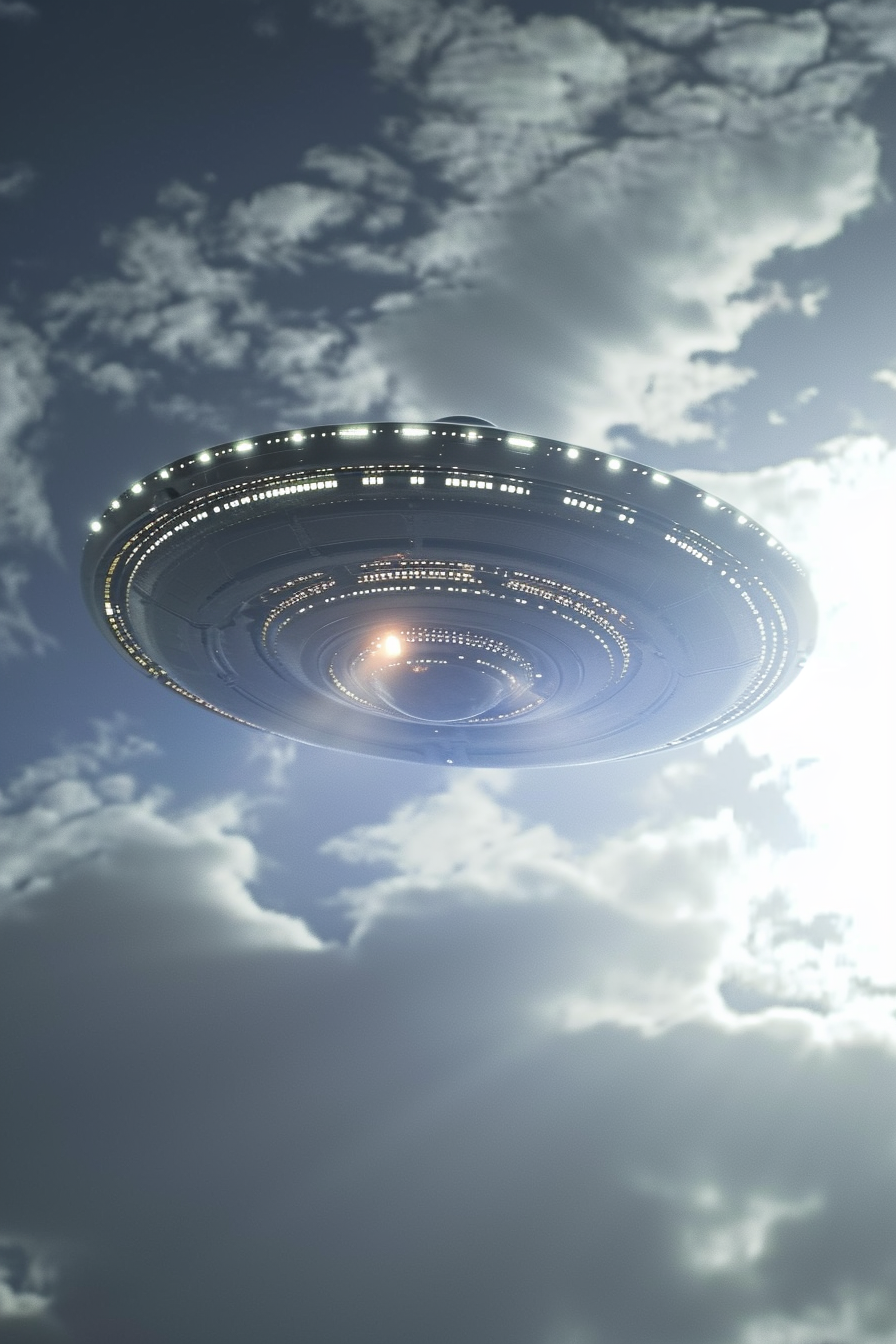 Extraordinary UFO in the sky