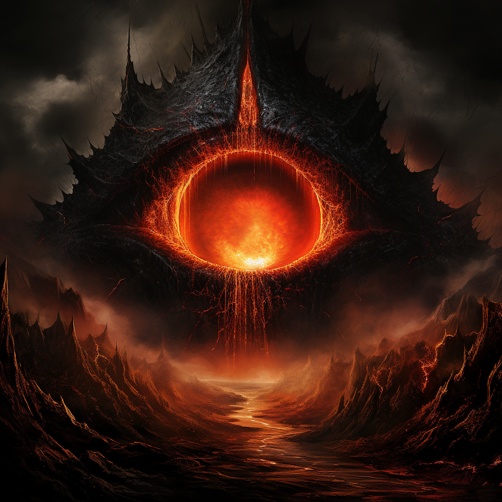 Sauron's Eye Stock Image