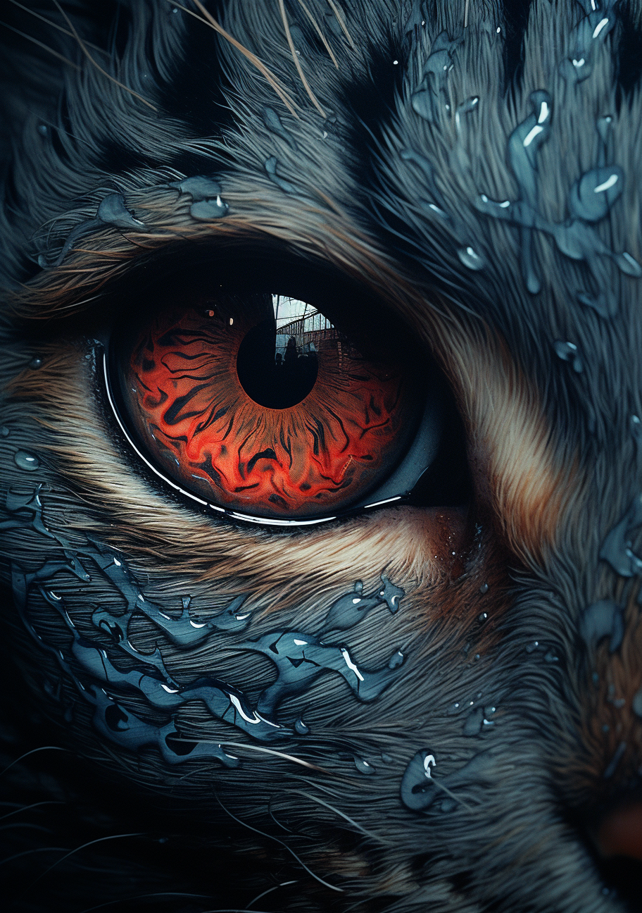 Stunning Eye Cat Image