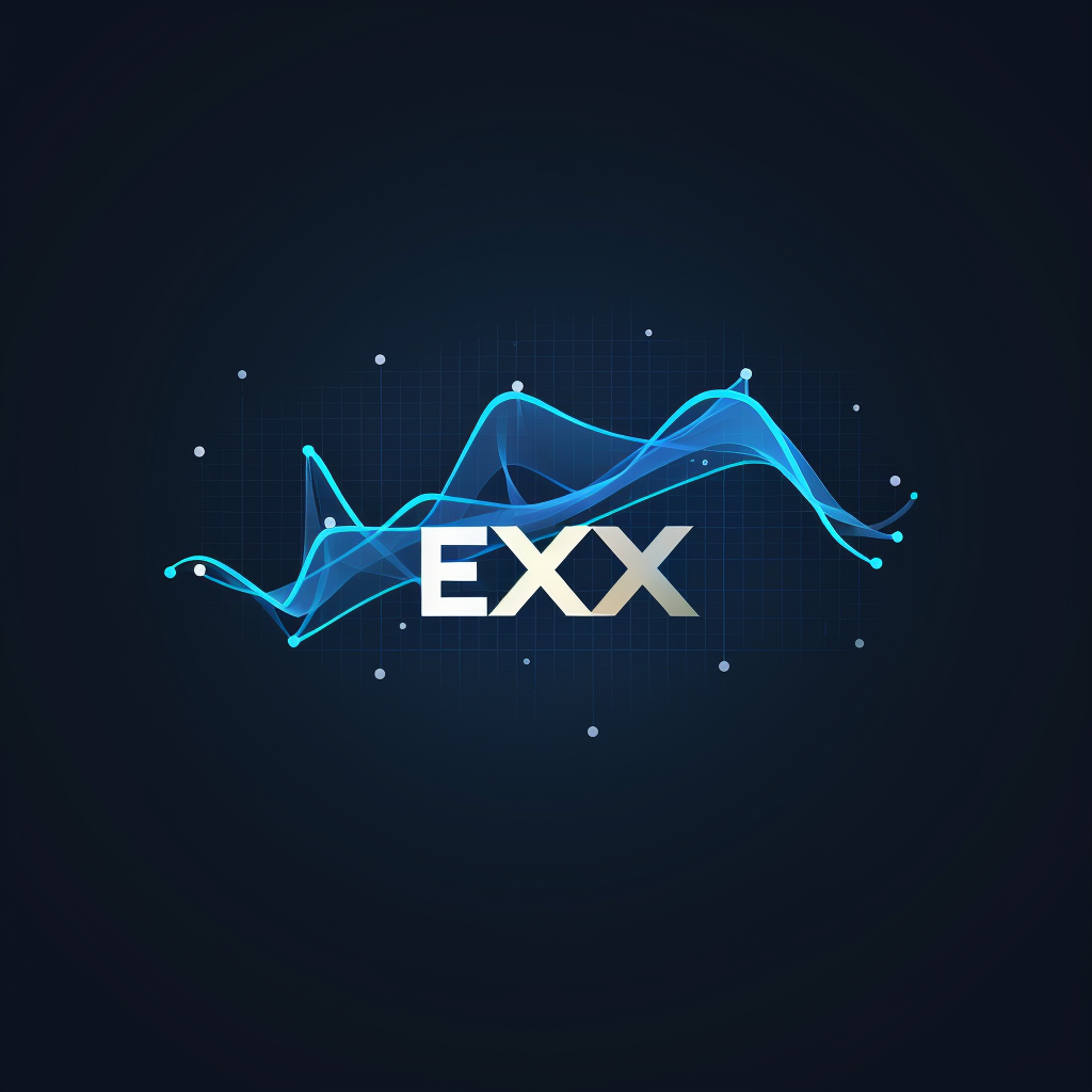 E-ZYX Logo with Math Graph