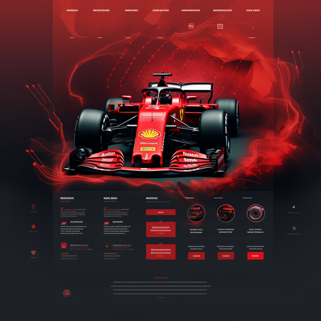 Professional F1 Team Racing Image