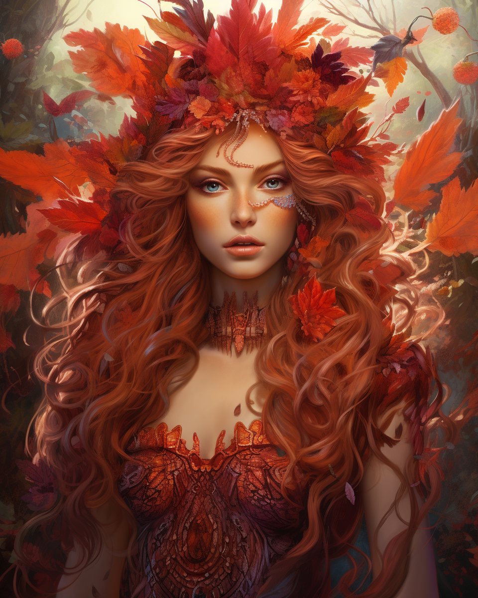 Beautiful Faerie Queen with Summer Vibes