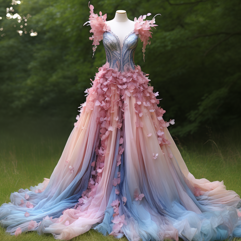 Stylish fairy gown summer wear