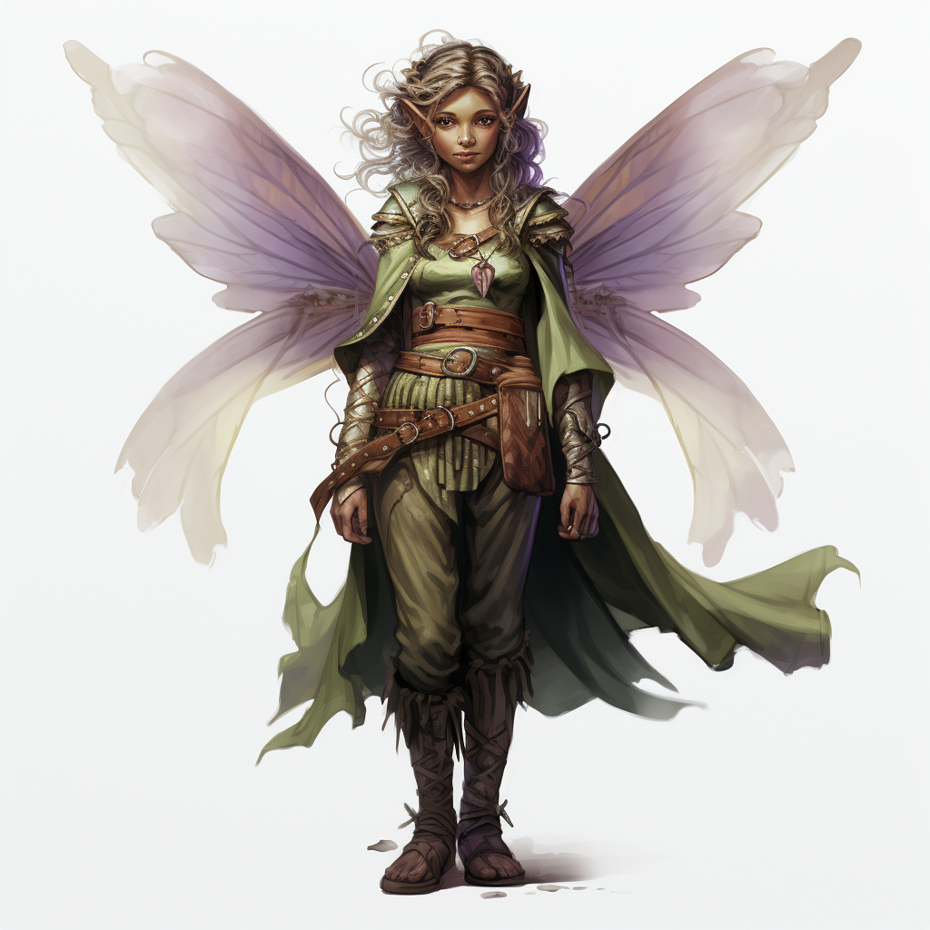 Fairy Druid in Tavern