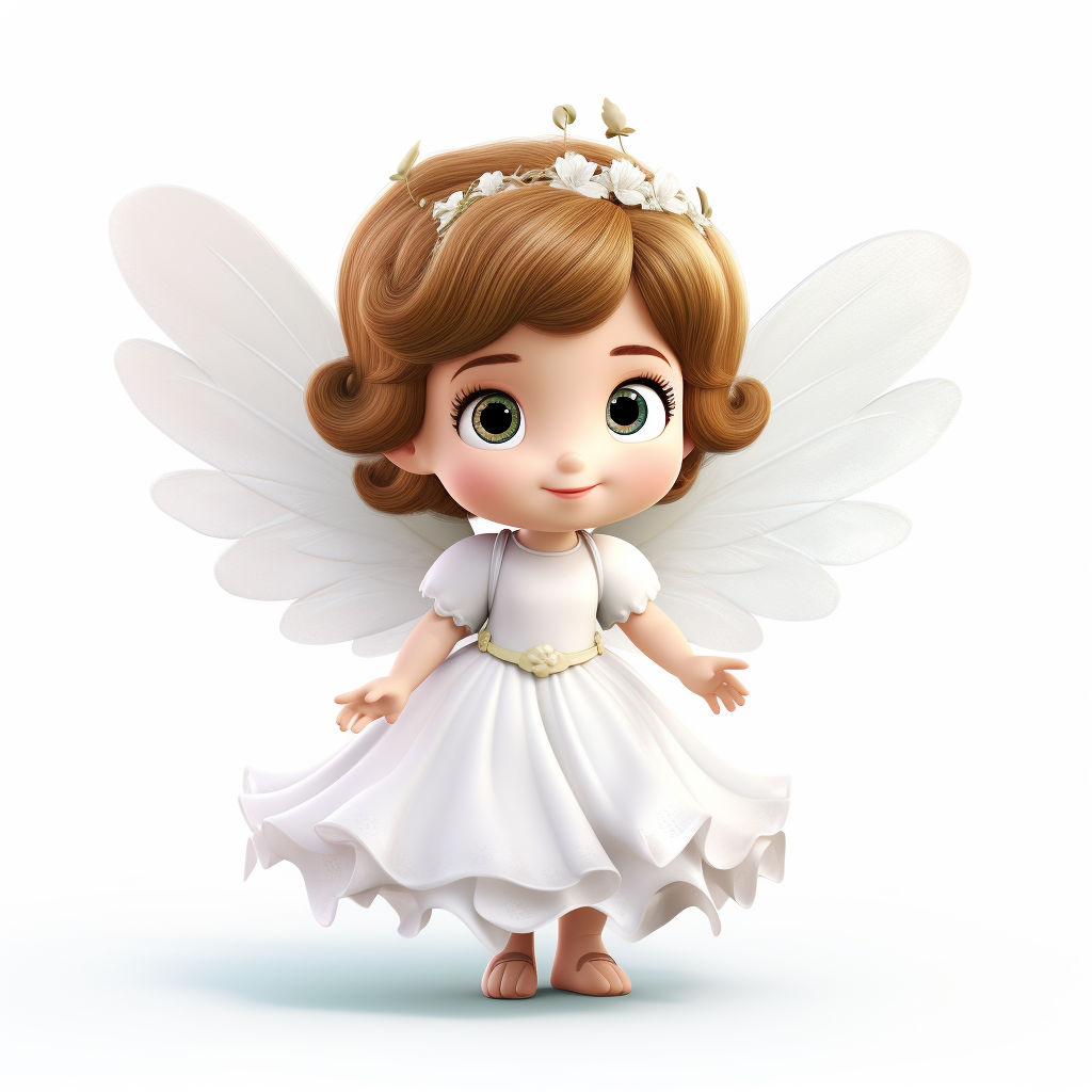 Fairy with Bright Wings