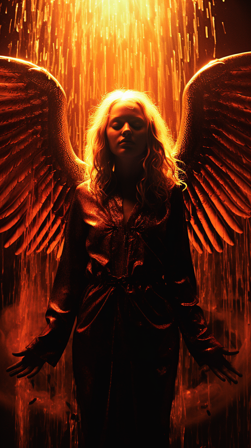 Stunning Evil Fallen Angel