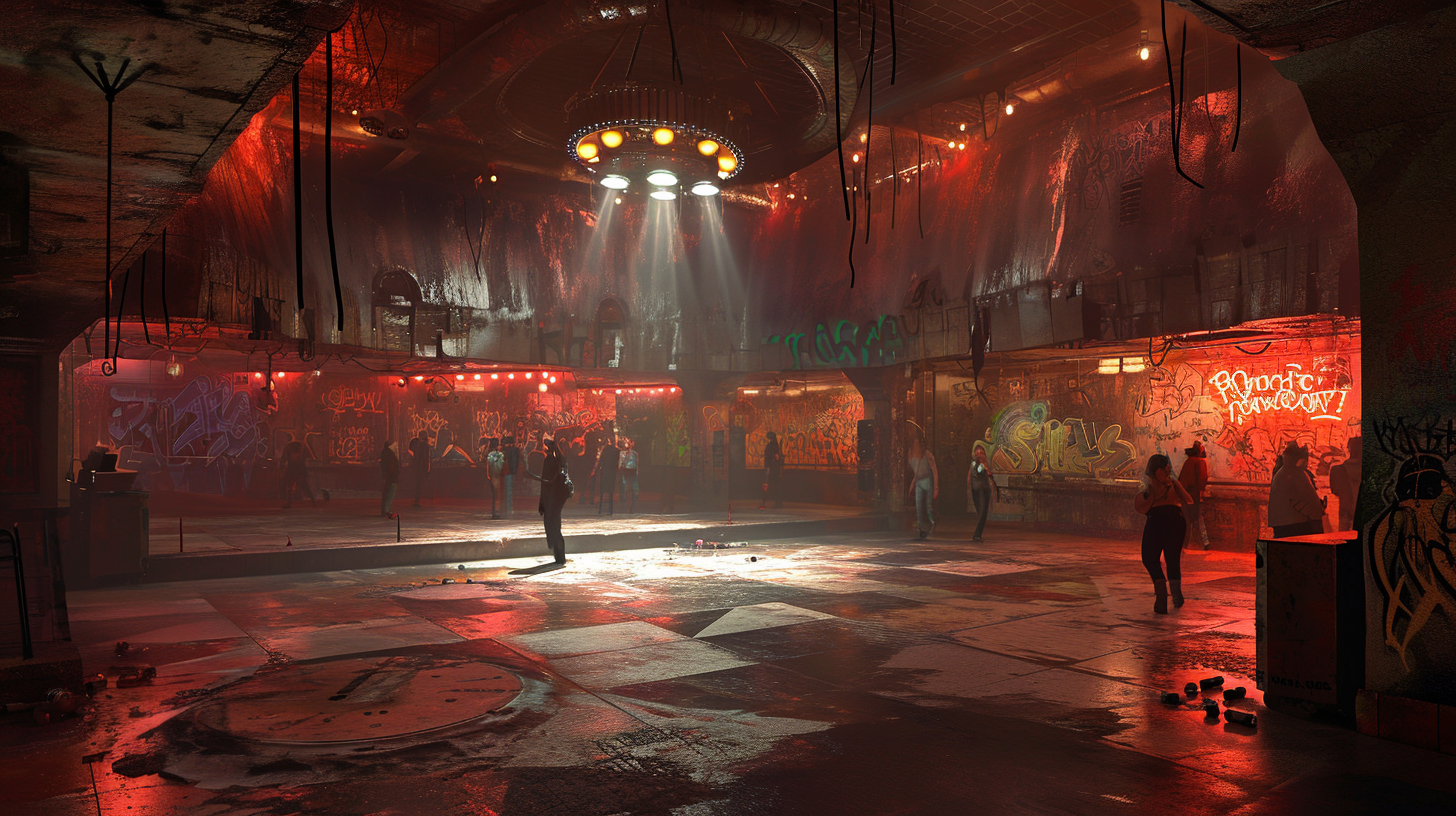 Fallout Wasteland Dance Floor Ruins