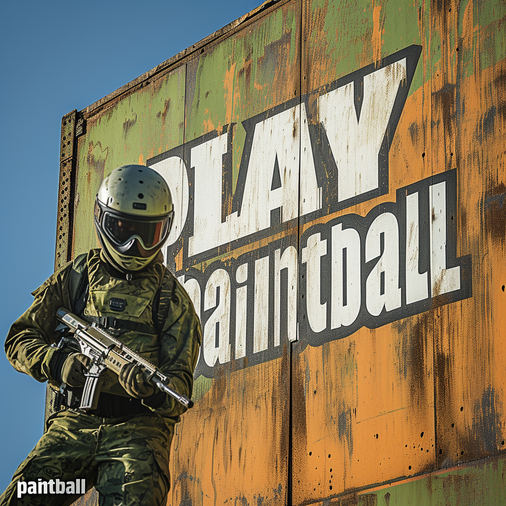 Family Friendly Paintball Billboard