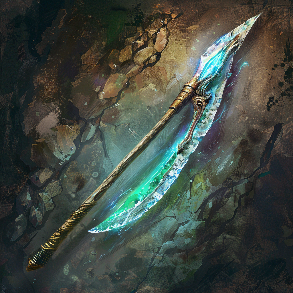 Fantasy Arrow Druidic Weapon Concept