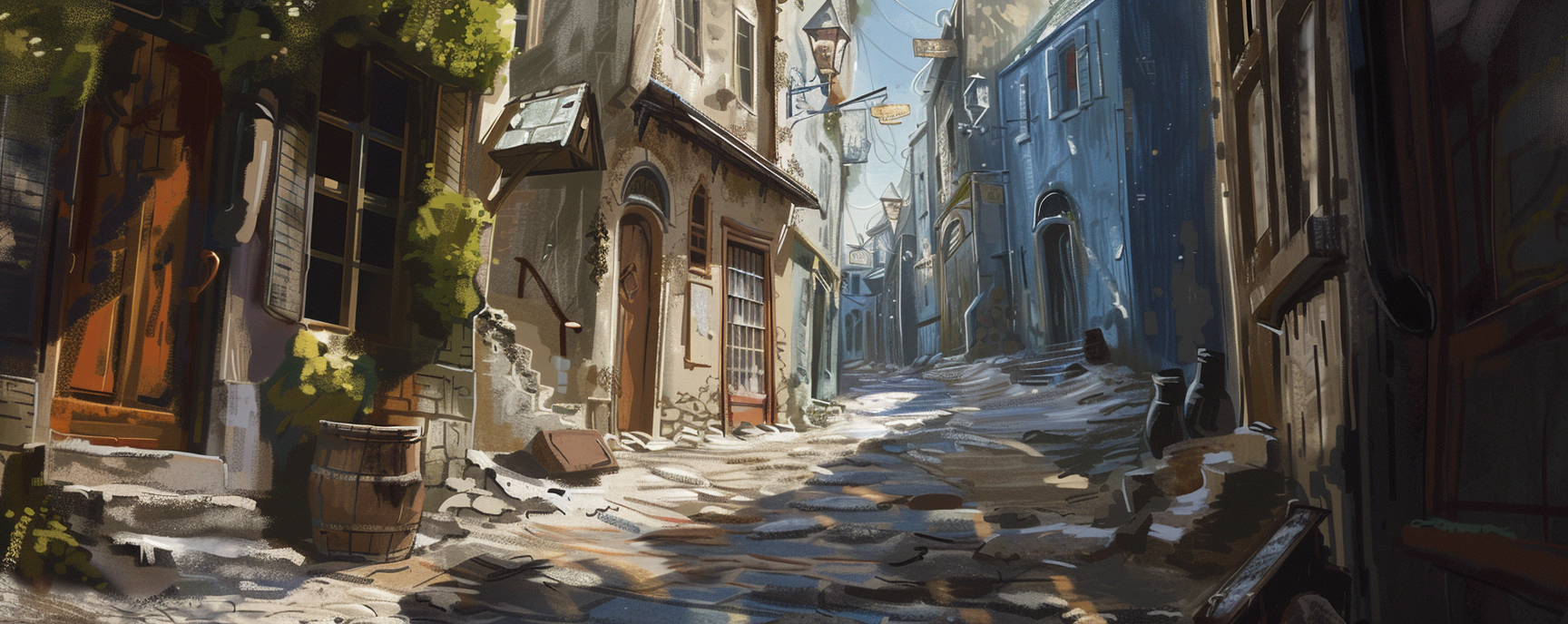 Painted Fantasy Iceland Diagon Alley