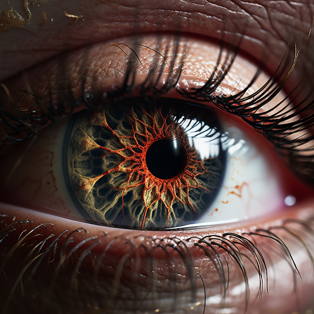 Close-Up Eye in Fantasy Style