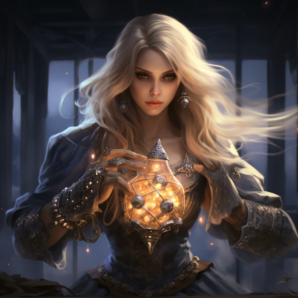 Fantasy Female Alchemist Image