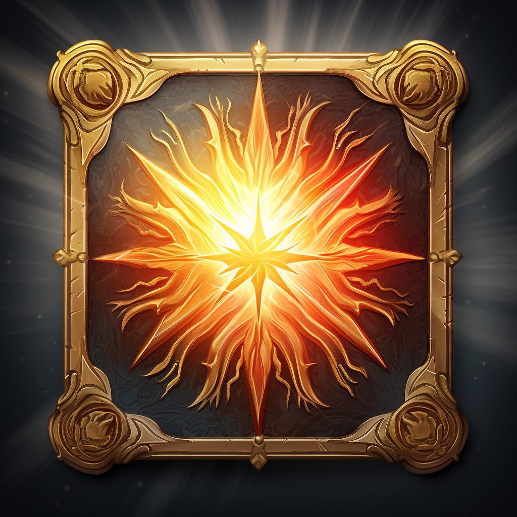 Icon of Holy Light in Fantasy Game