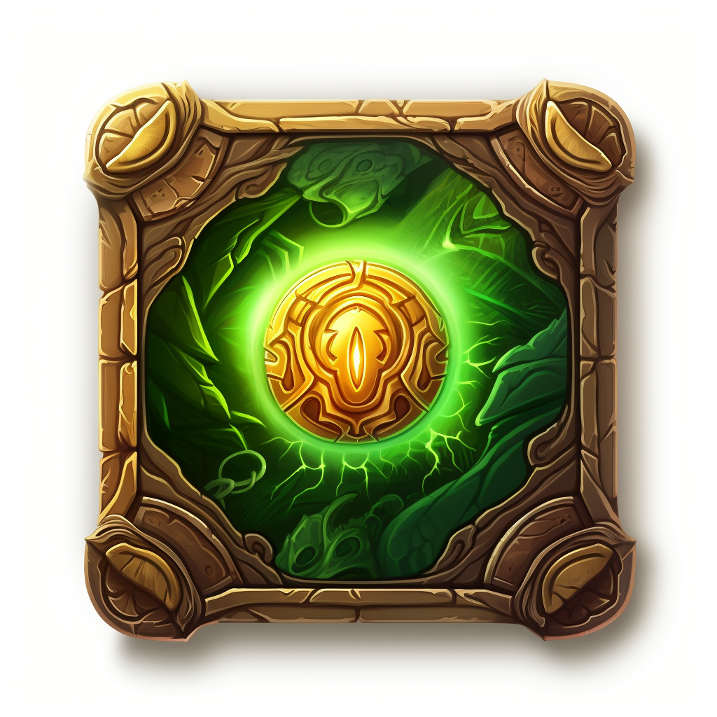 Bonus effect icon for fantasy game