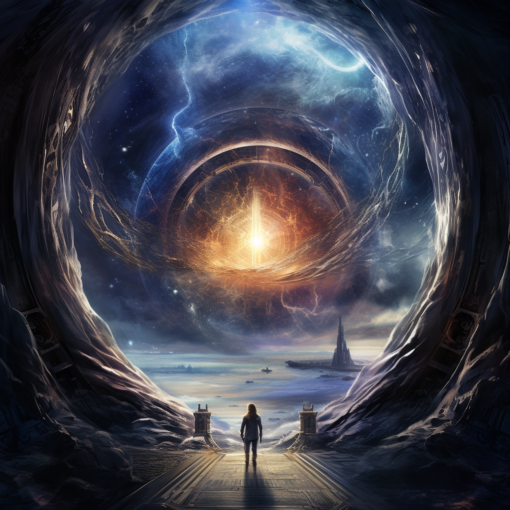 Mesmerizing journey through the portal