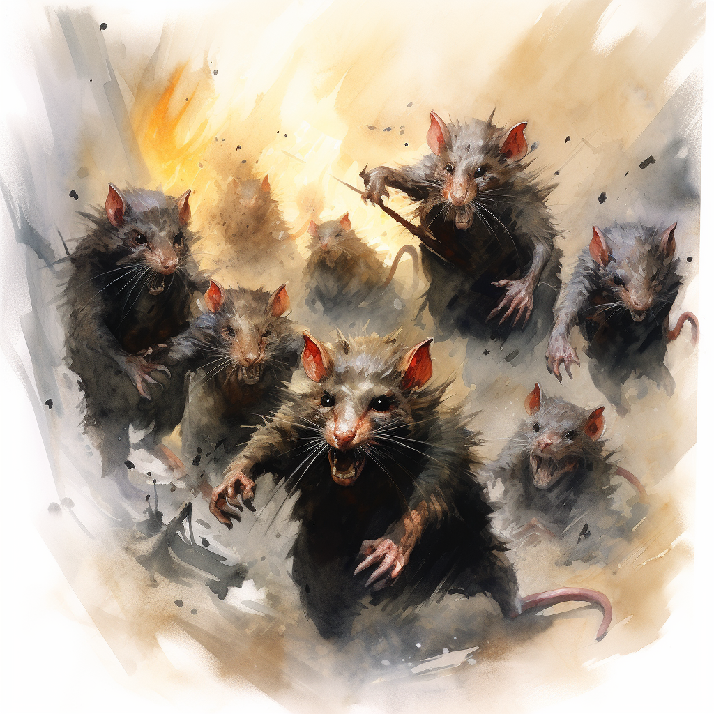 Swarm of rabid giant rats