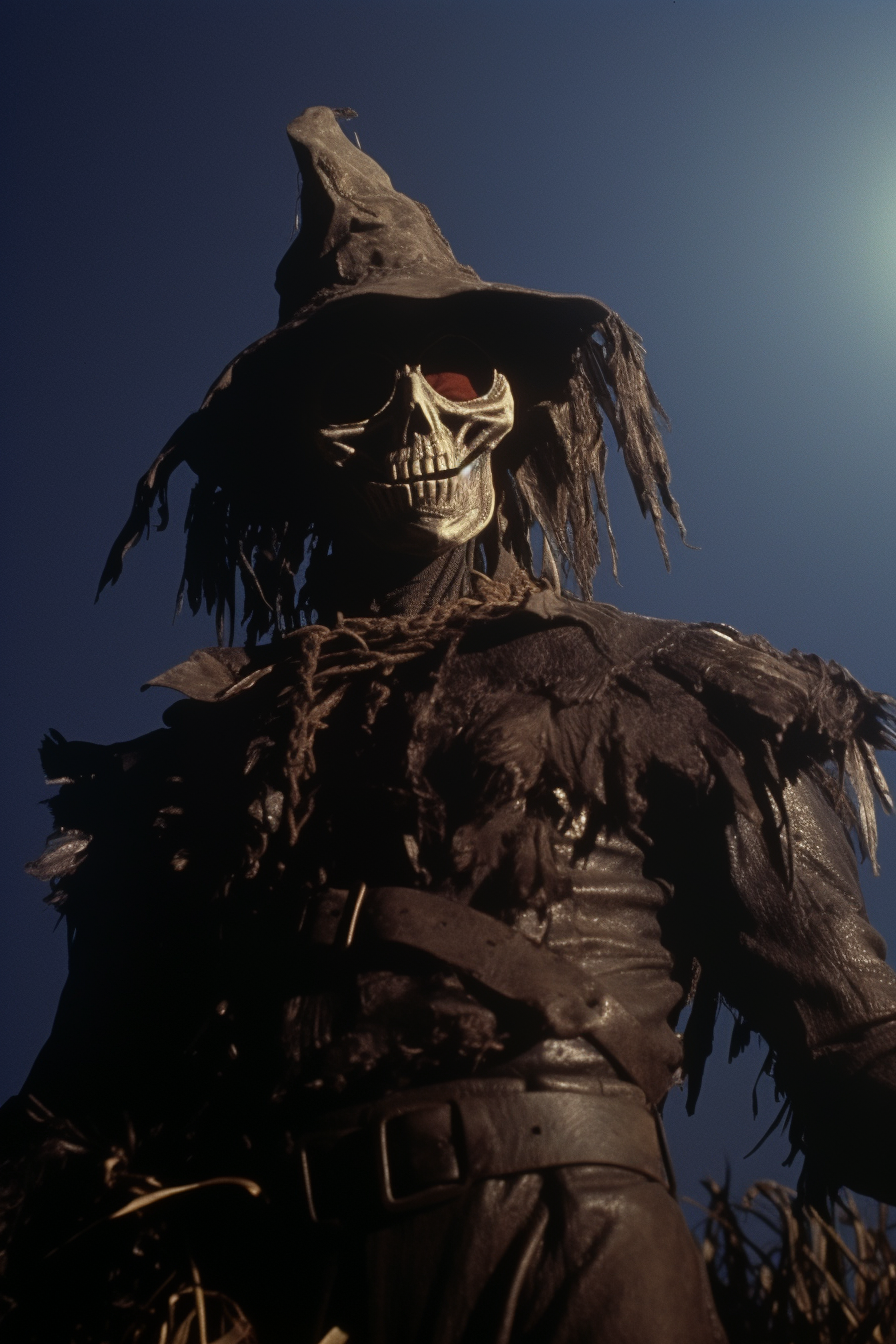 Sinister Batman Scarecrow in Fantasy Film