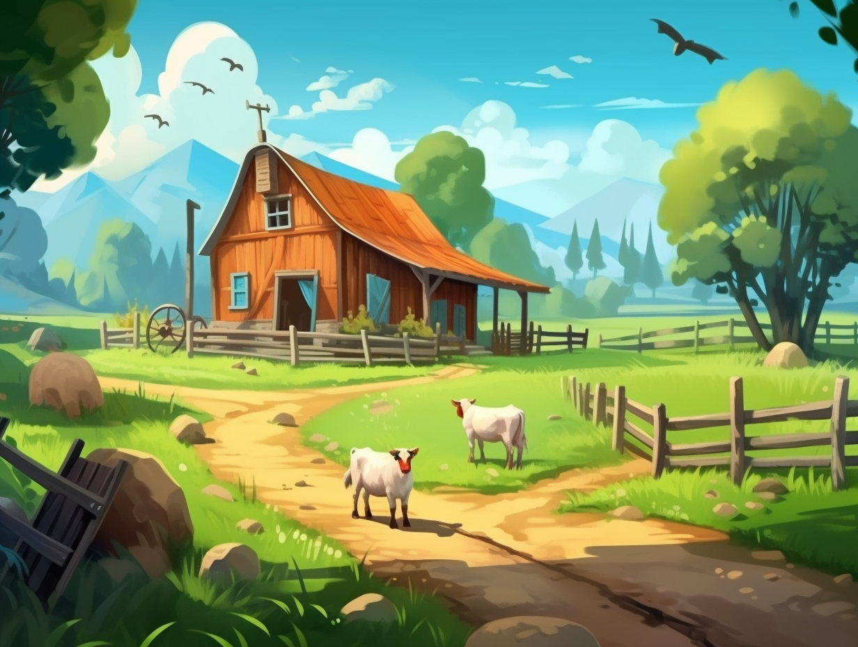 Farm Scene for Children App