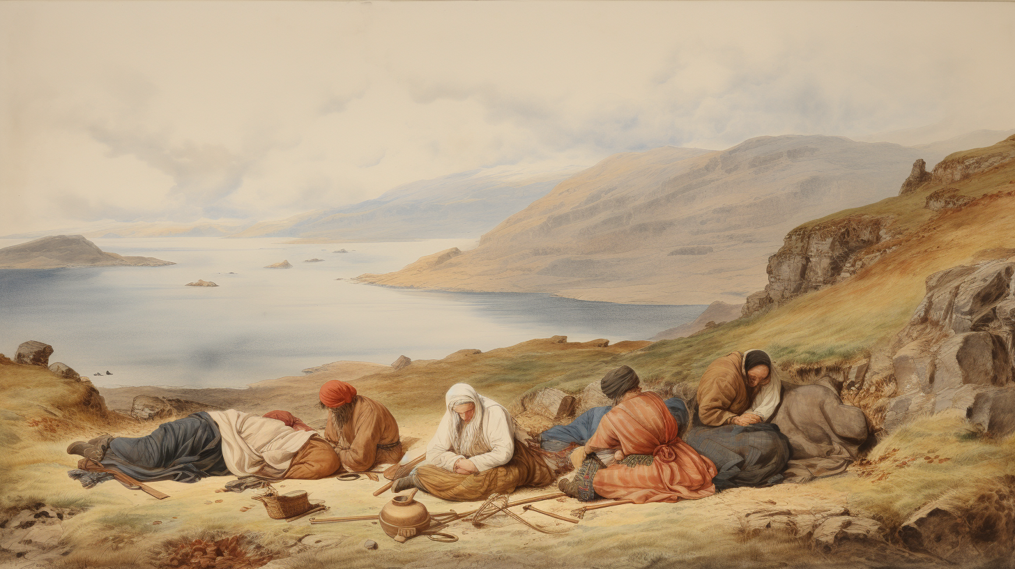 Sleeping People in Faroe Islands