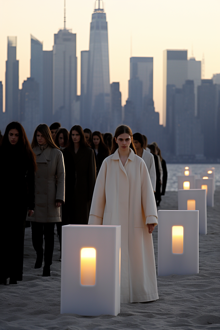 Fashion Show at Monumental Airport in NYC